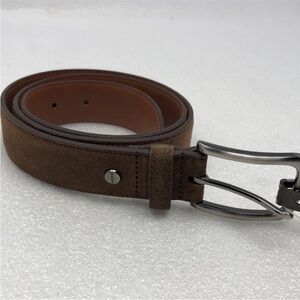NEW BOCONI Belt Suede Leather Nashville Size 34/85